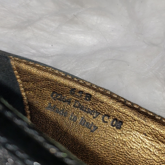 Coach Daisey Black Bow Peep Toe Heels 6.5 - Picture 8 of 10